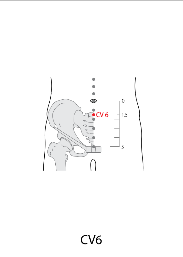 WHO location illustration for REN6 (Qihai)