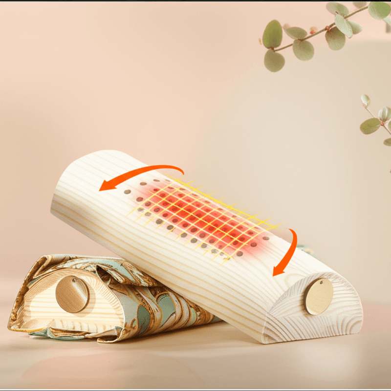 Flow Temple Wooden Neck Pillow